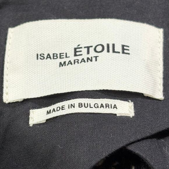 Isabel Marant Etoile Overton Boucle Wool Coat Size 38 EU 6 US - Picture 5 of 6